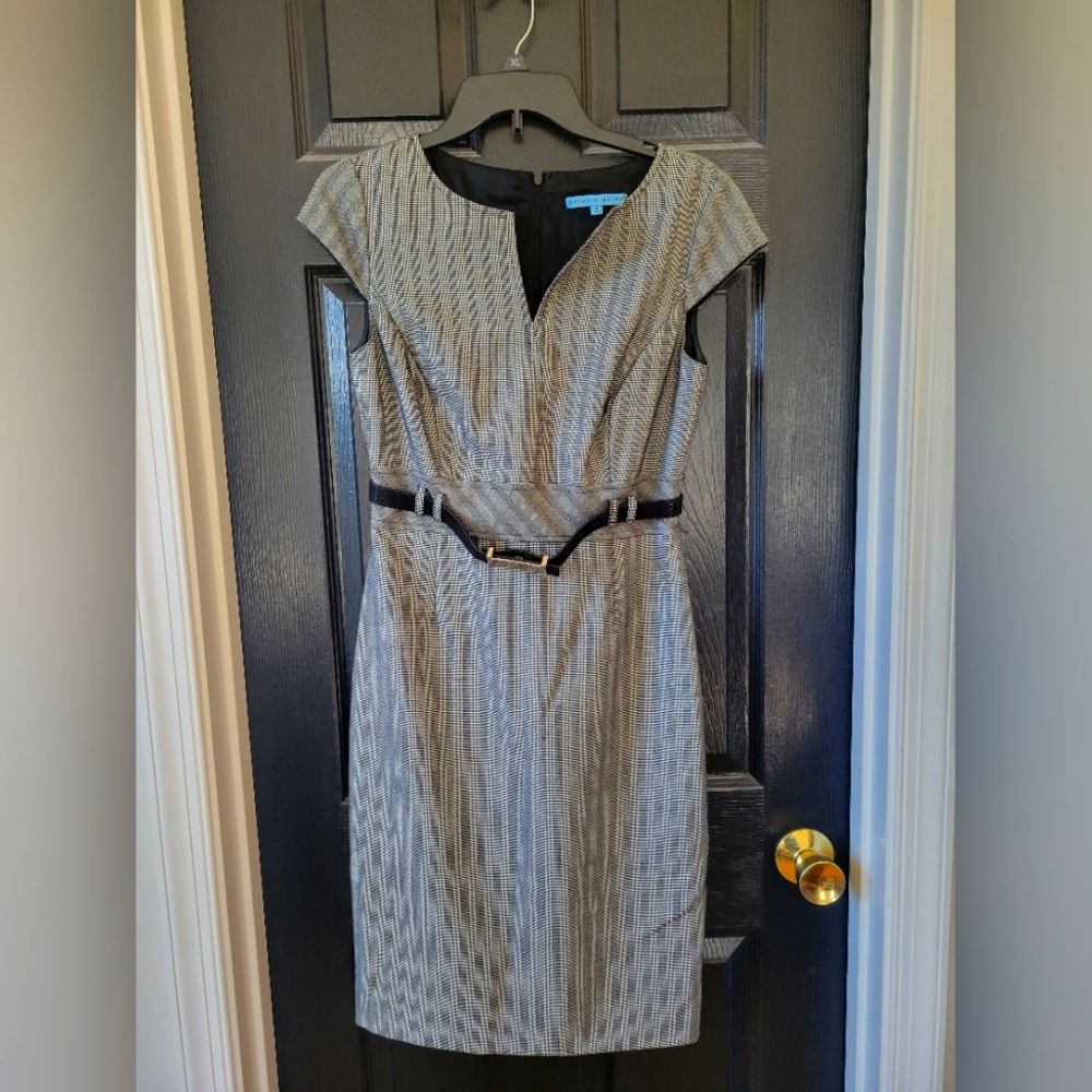 ANTONIO MELANI  Houndstooth Dress Size 4